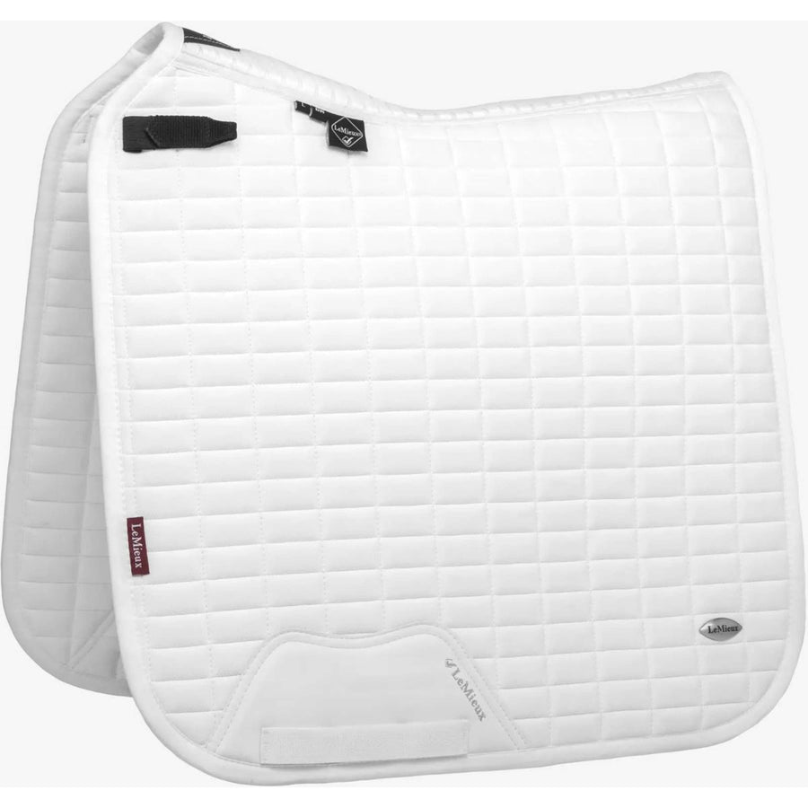 LeMieux Saddlepad Self-Cool Square Arctic Dressage White