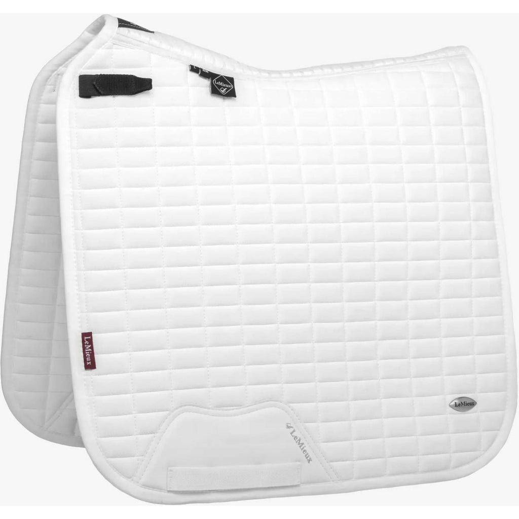 LeMieux Saddlepad Self-Cool Square Arctic Dressage White