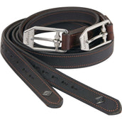 LeMieux Stirrup Strap Vector Close Contact Leather Brown