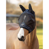 LeMieux Fly Mask Half Visor-Tek Camo Blue