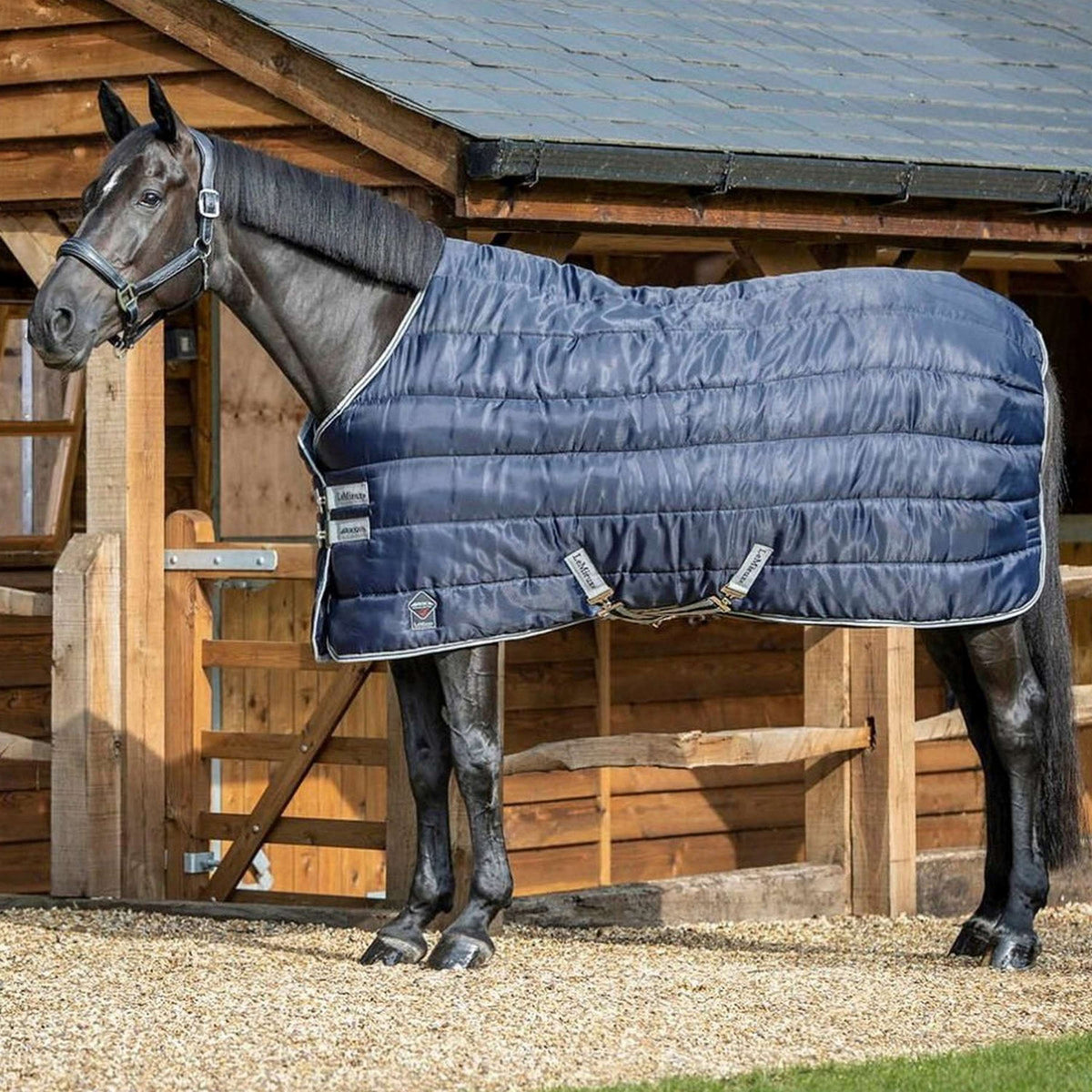 LeMieux Stable Rug Arika Stable Tek 200g Navy