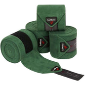 LeMieux Bandages Luxury Polo set of 4 Hunter Green