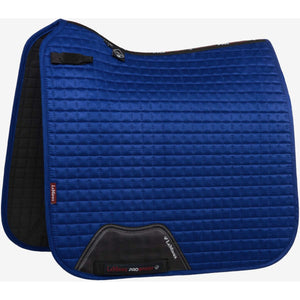 LeMieux Saddlepad Luxury Square Dressage Benetton Blue