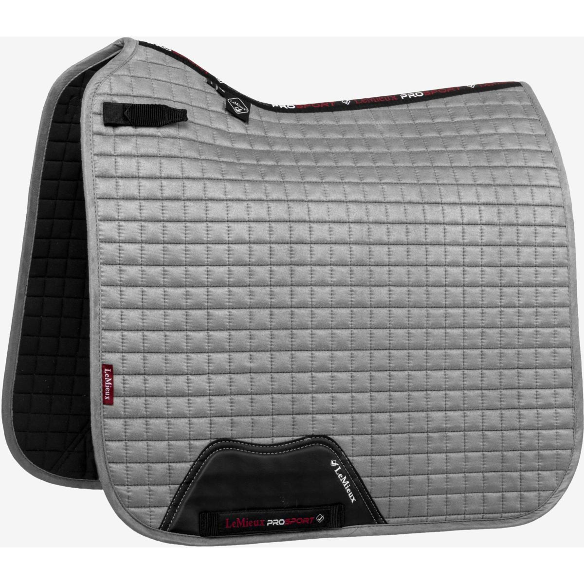 LeMieux Saddlepad Luxury Square Dressage Grey