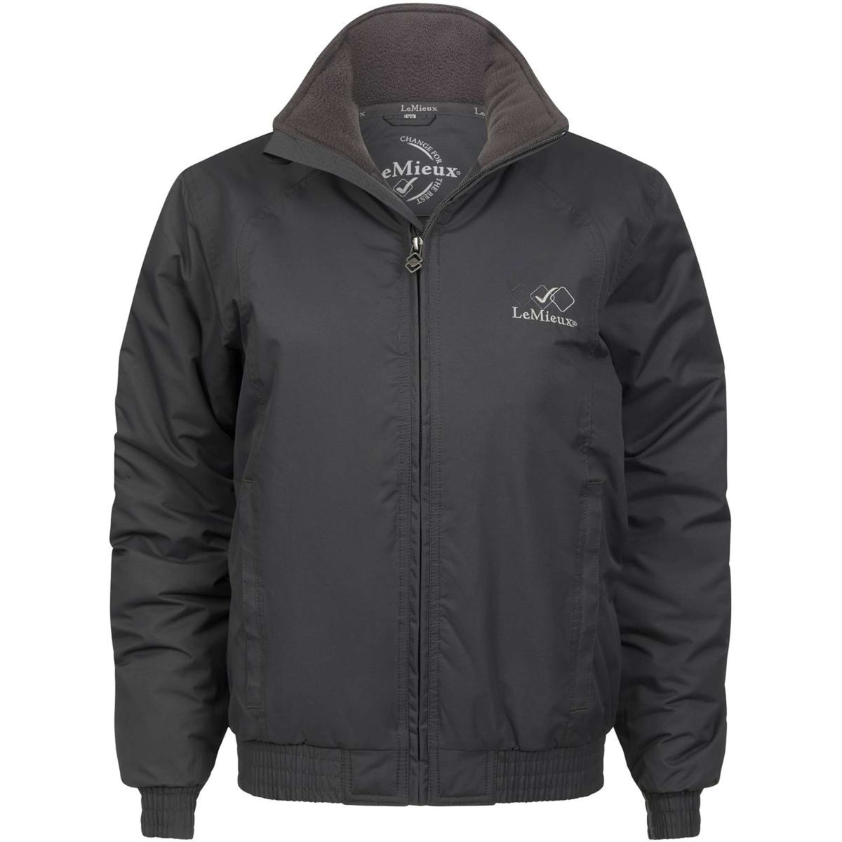 LeMieux Jacket Team LeMieux Waterproof Grey