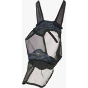 LeMieux Fly Mask Full Visor-Tek Camo Blue