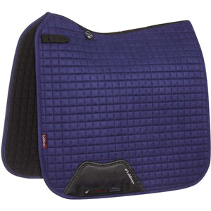 LeMieux Saddlepad Luxury Square Dressage Ink Flowers