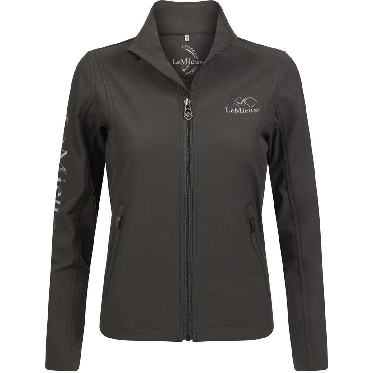 LeMieux Jacket Team LeMieux Soft Shell Grey