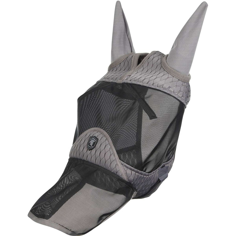 LeMieux Fly Mask Gladiator Full Grey