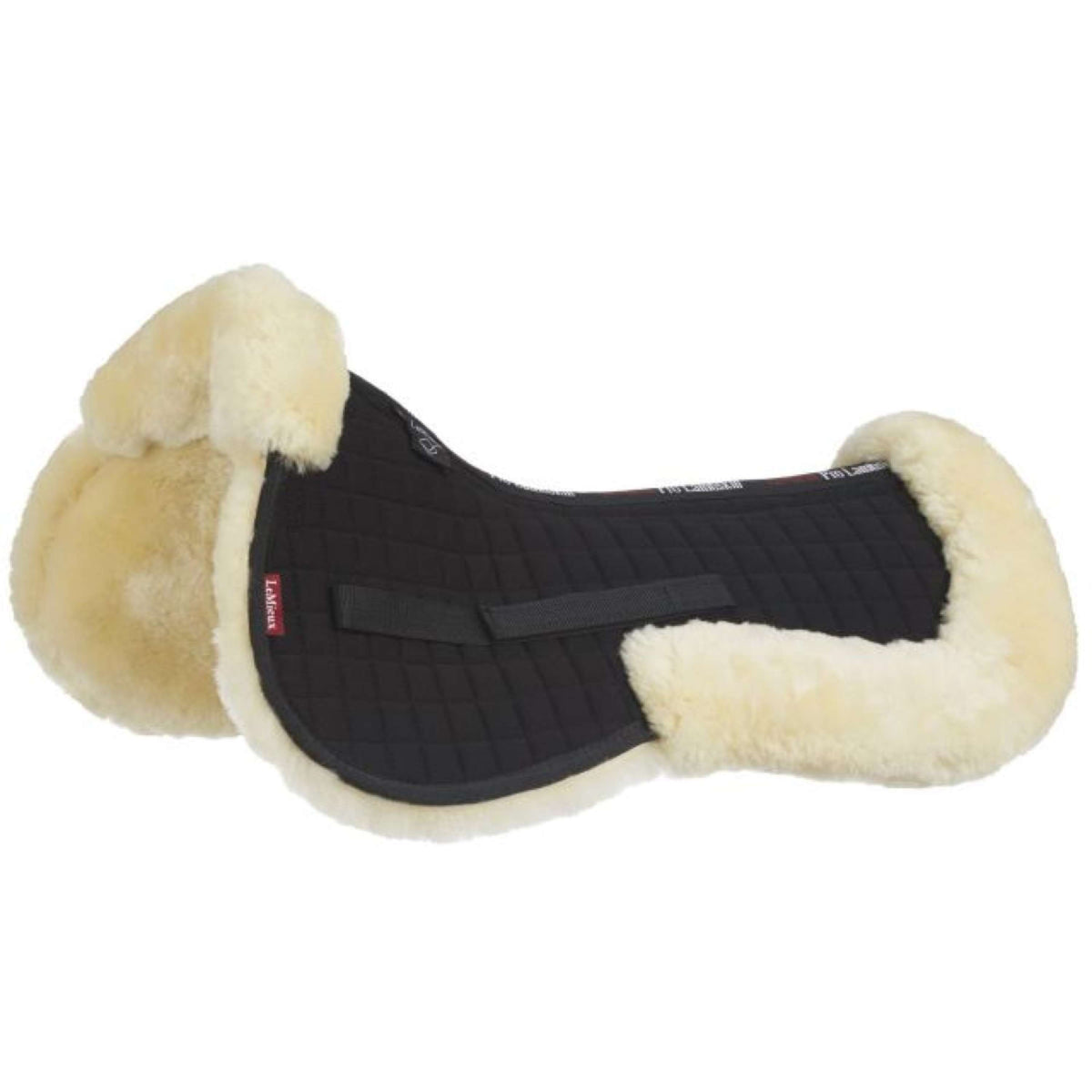 LeMieux Half Pad ProLambskin Black/Natural