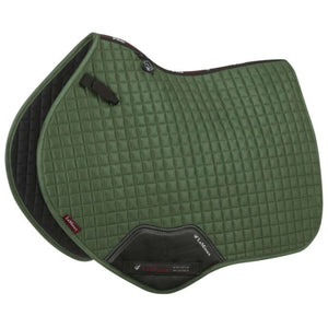 LeMieux Saddlepad Luxury Square CC Hunter Green