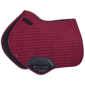 LeMieux Saddlepad Luxury Square CC Mulberry