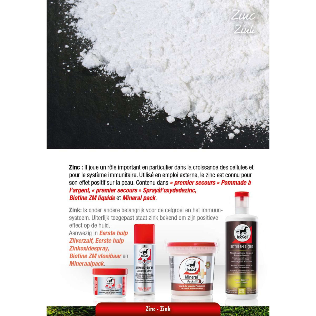 Leovet Silver Cream White