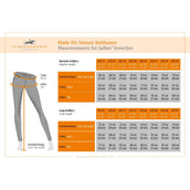 Schockemöhle Breeches Eleonore Knee Grip Grey/Orange