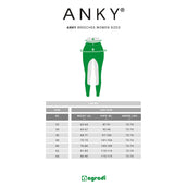 Anky Riding Legging Tournament Full Grip Ladies White