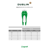 Dublin Legging Kidss Performance Cool-it Gel White