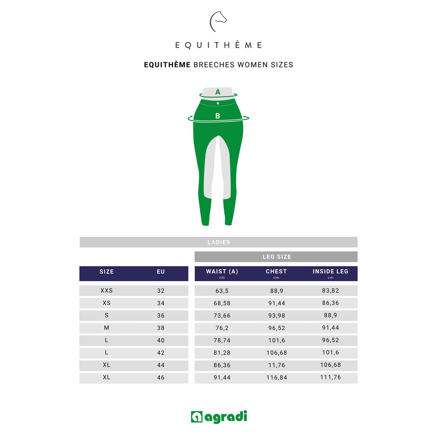 EQUITHÈME Breeches Beverly Navy