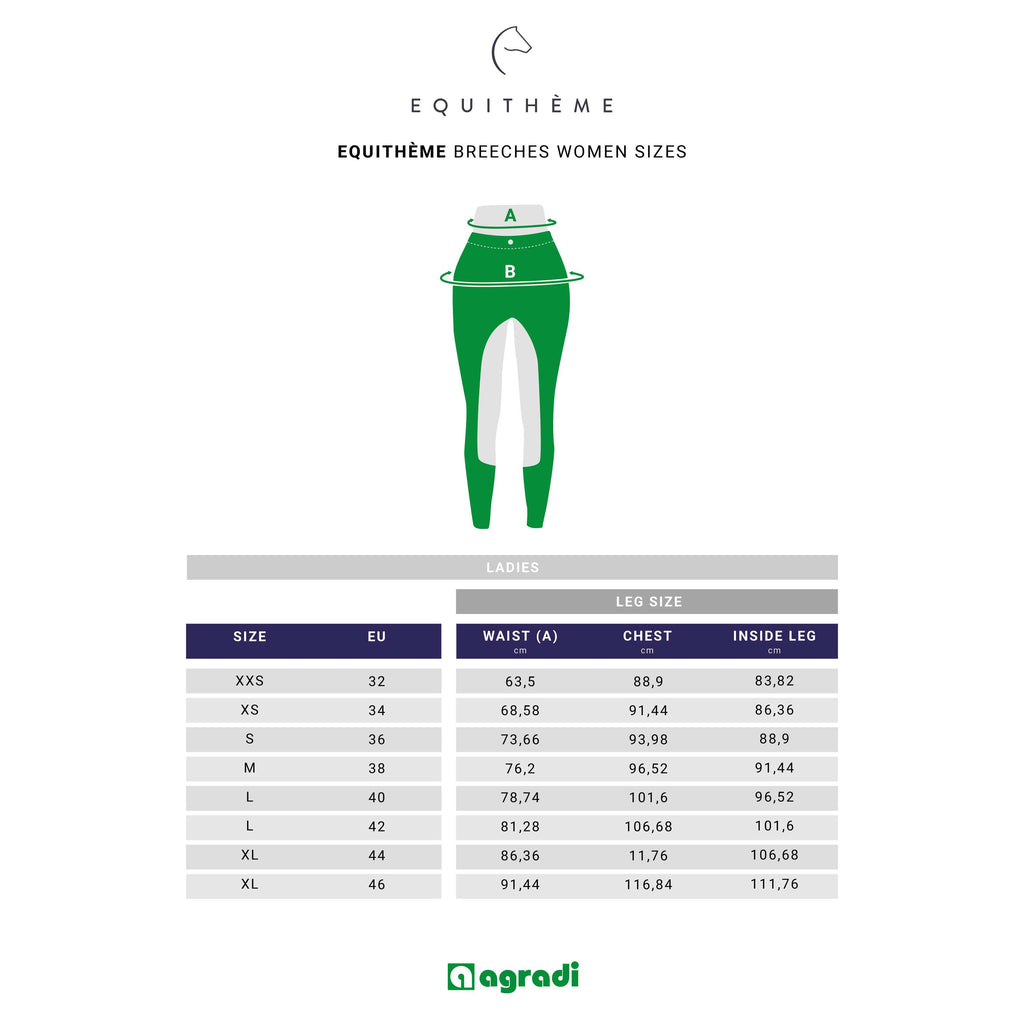 EQUITHÈME Breeches Claudine Bordeaux