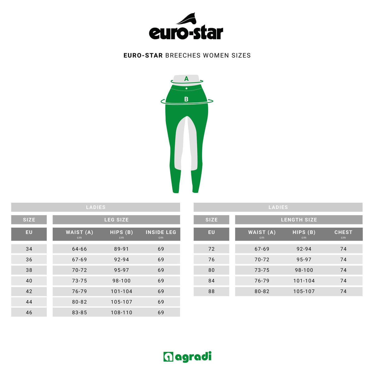 Euro-star Breeches Cornet Knee Grip Umbra