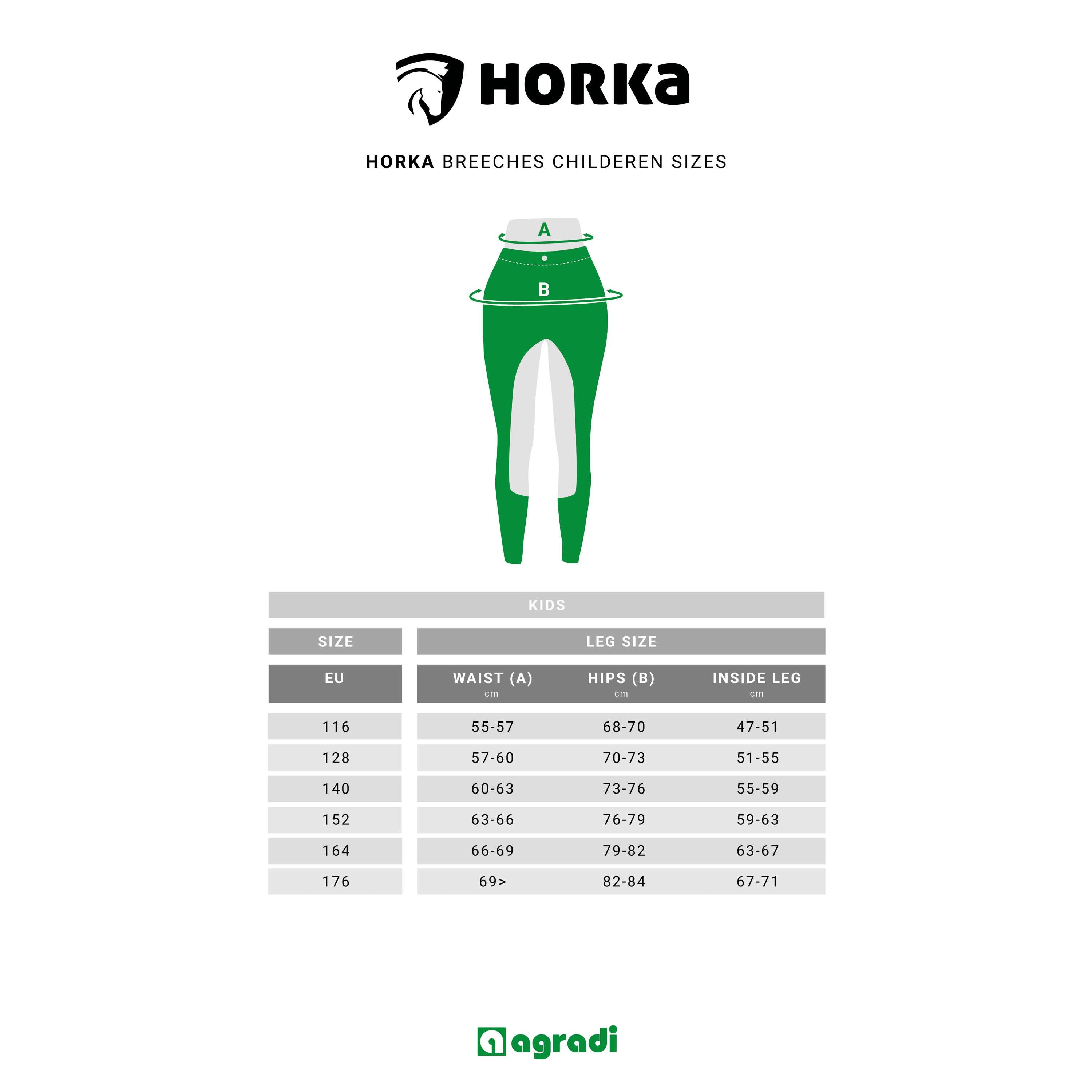 HORKA Kids Breeches Annika Black