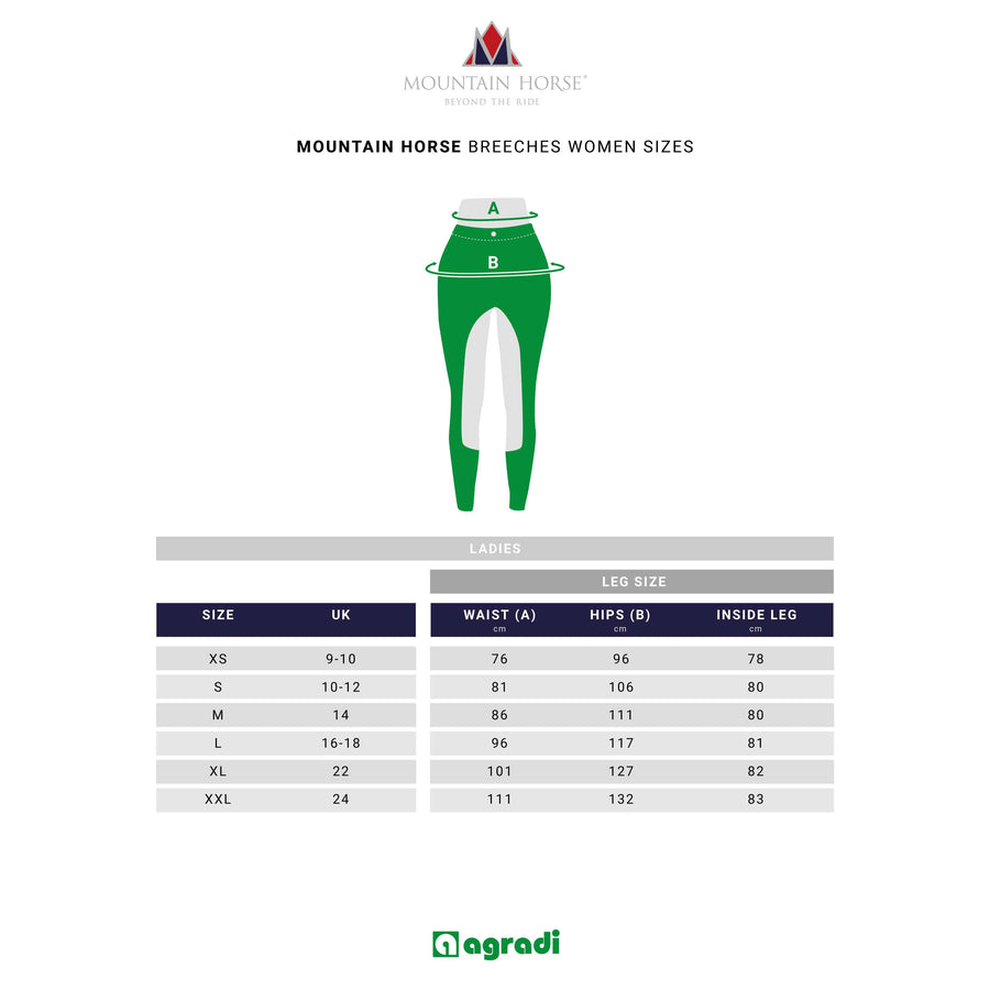 Mountain Horse Breeches Diana White