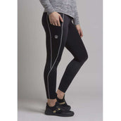 Mountain Horse Riding Legging Jade Grip Half Seat Ladies Navy