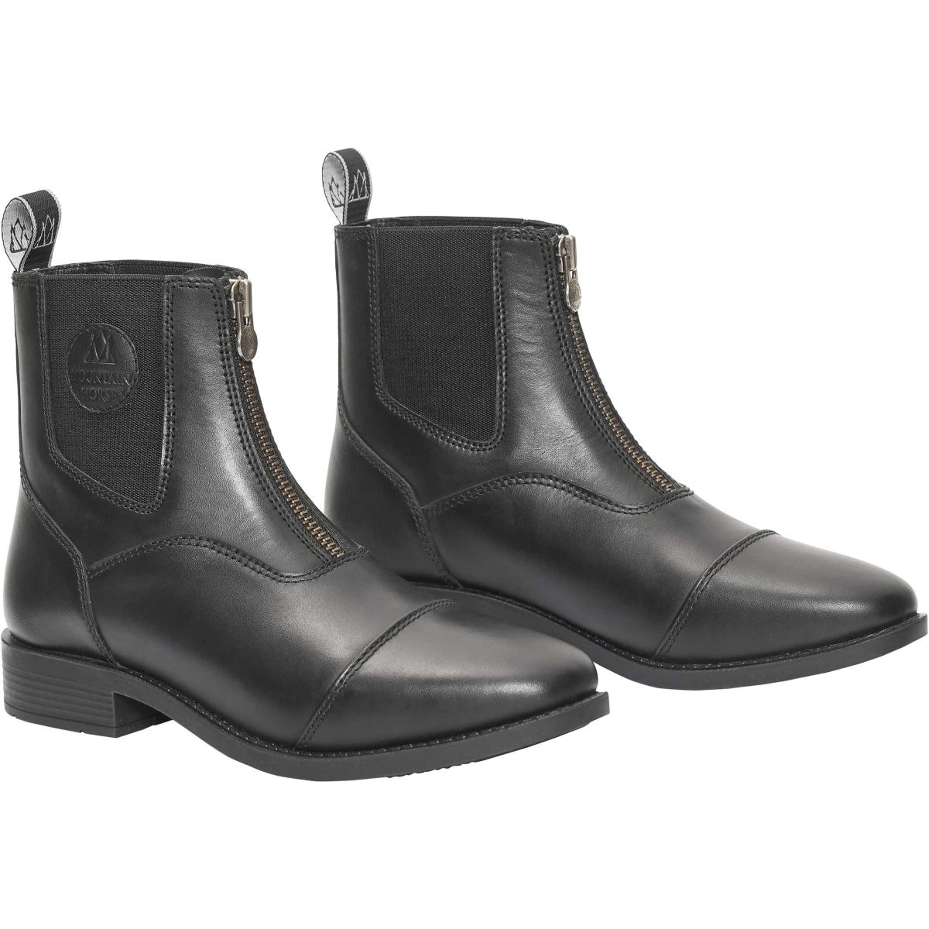 Mountain Horse Jodhpurs Freedom Front Zip Paddock Black
