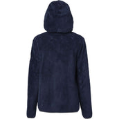 Mountain Horse Zip-Hoodie Fuzzy with a Hood Navy