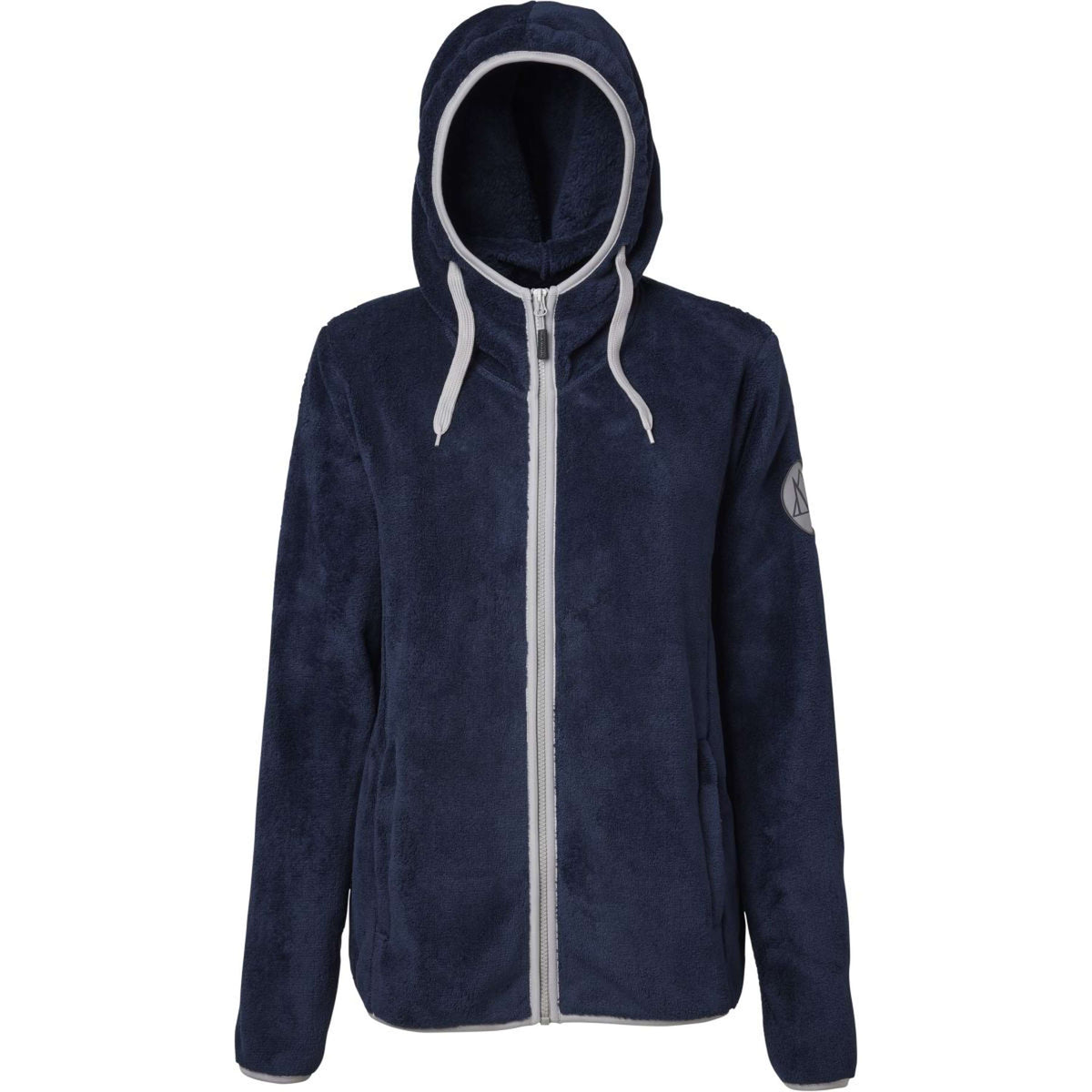 Mountain Horse Zip-Hoodie Fuzzy with a Hood Navy