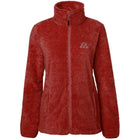 Mountain Horse Zip-Hoodie Fuzzy Fleece Red