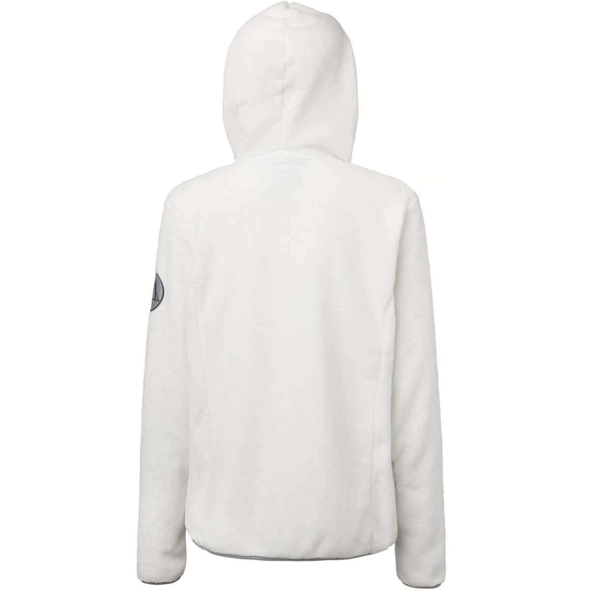 Mountain Horse Zip-Hoodie Fuzzy with a Hood Snow White