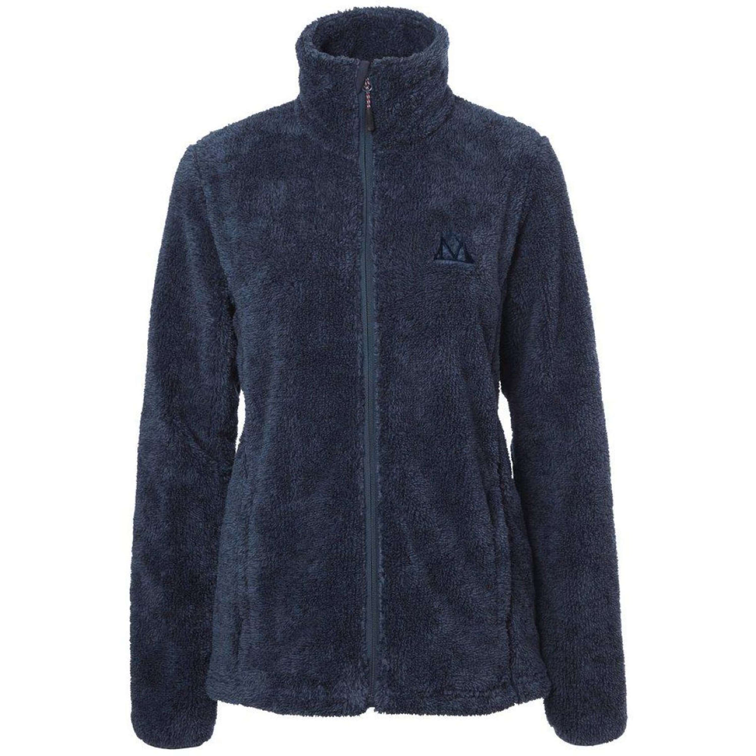 Mountain Horse Zip-Hoodie Fuzzy Fleece Jr Blue