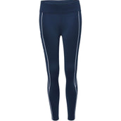 Mountain Horse Riding Legging Jade Grip Half Seat Ladies Navy