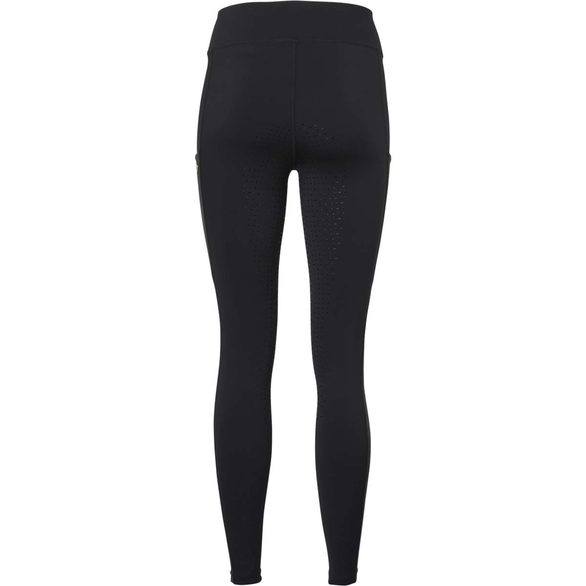 Mountain Horse Riding Legging Lace Full Grip Black