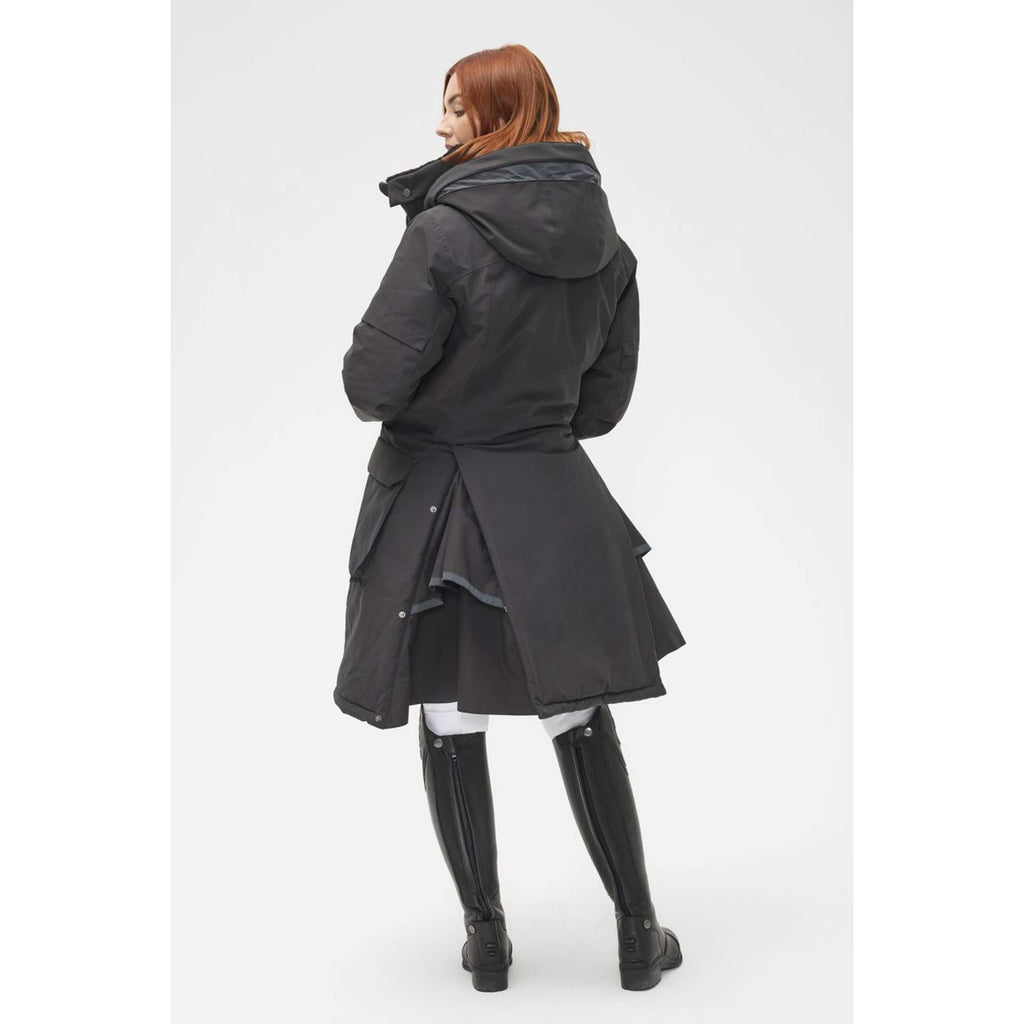 Mountain Horse Long Coat Saga Onyx Black