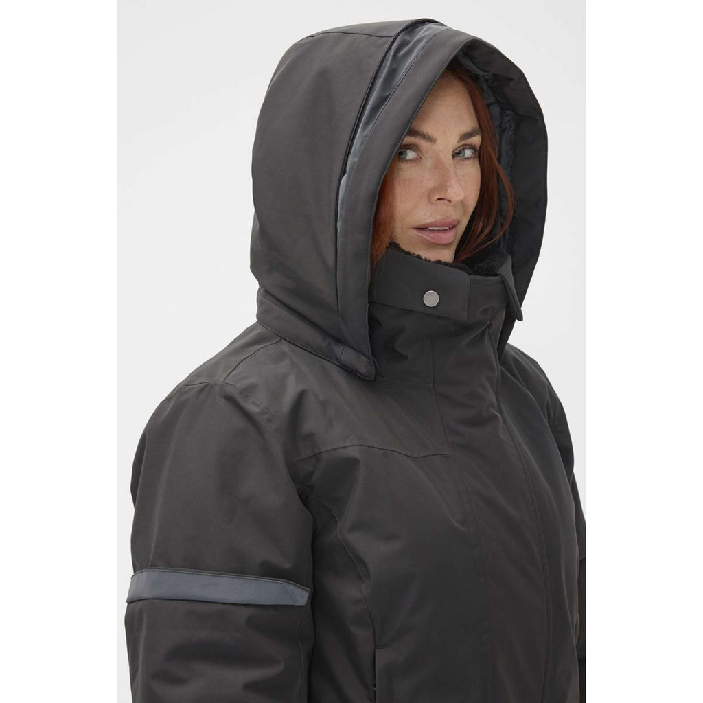 Mountain Horse Long Coat Saga Onyx Black
