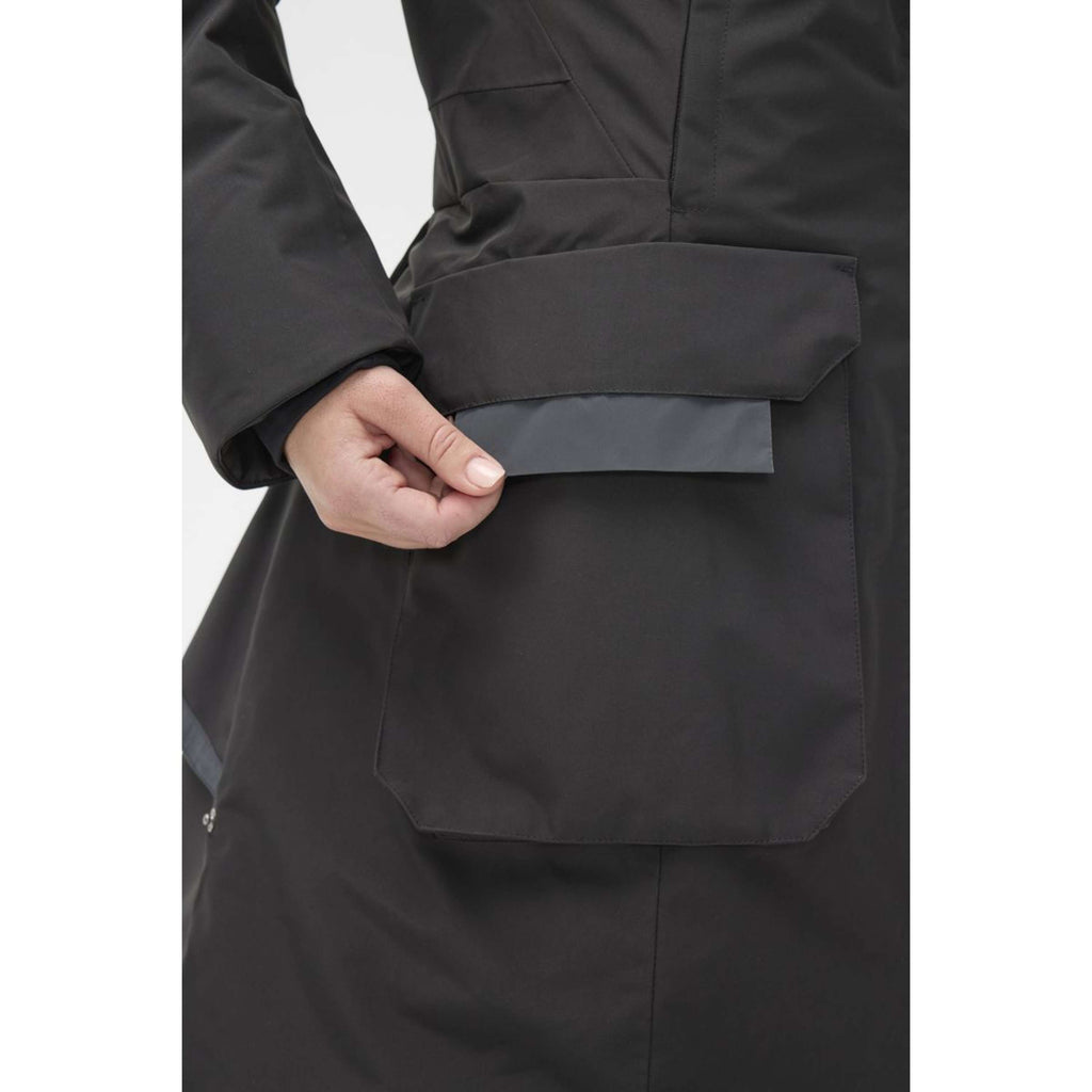 Mountain Horse Long Coat Saga Onyx Black