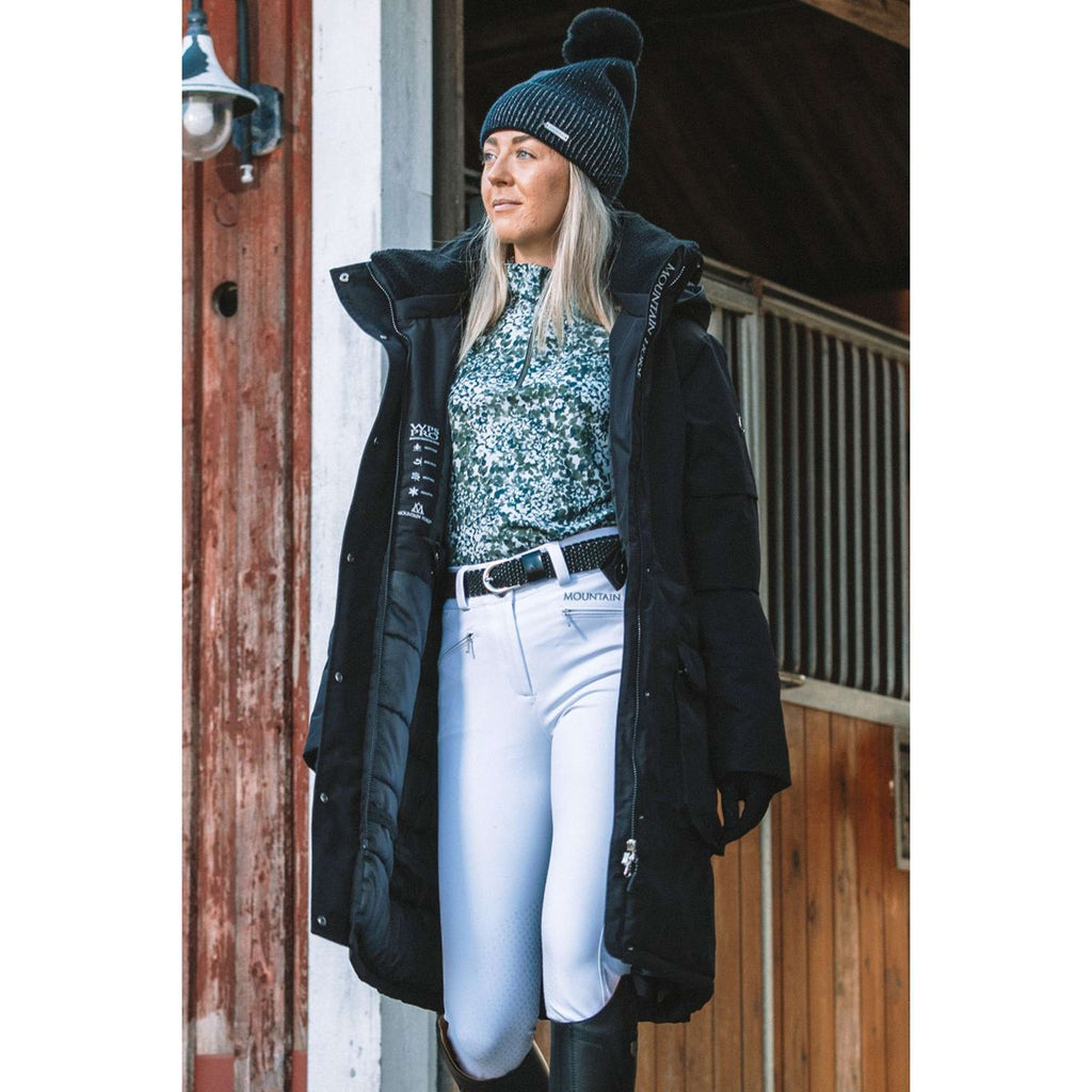 Mountain Horse Long Coat Saga Onyx Black