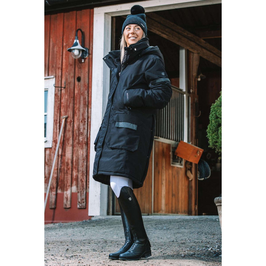 Mountain Horse Long Coat Saga Onyx Black