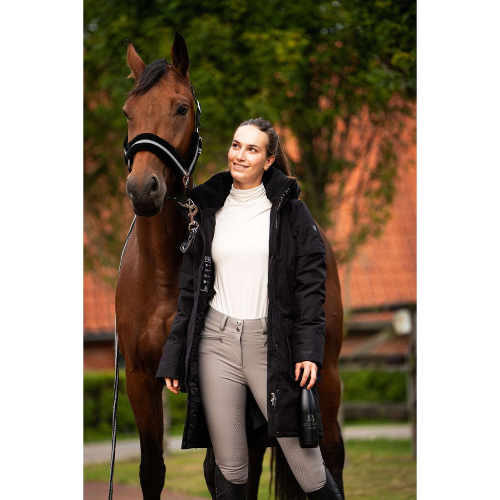 Mountain Horse Long Coat Saga Onyx Black