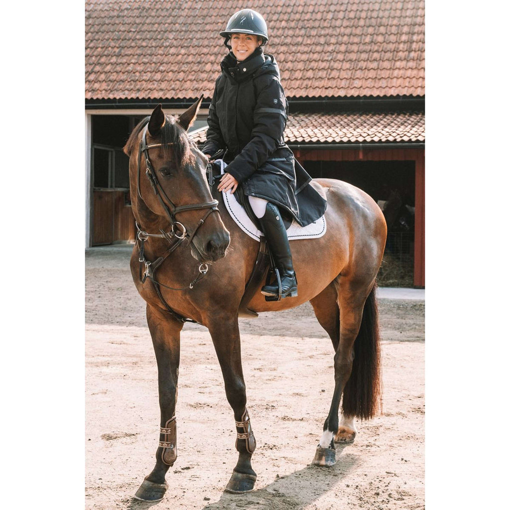 Mountain Horse Long Coat Saga Onyx Black
