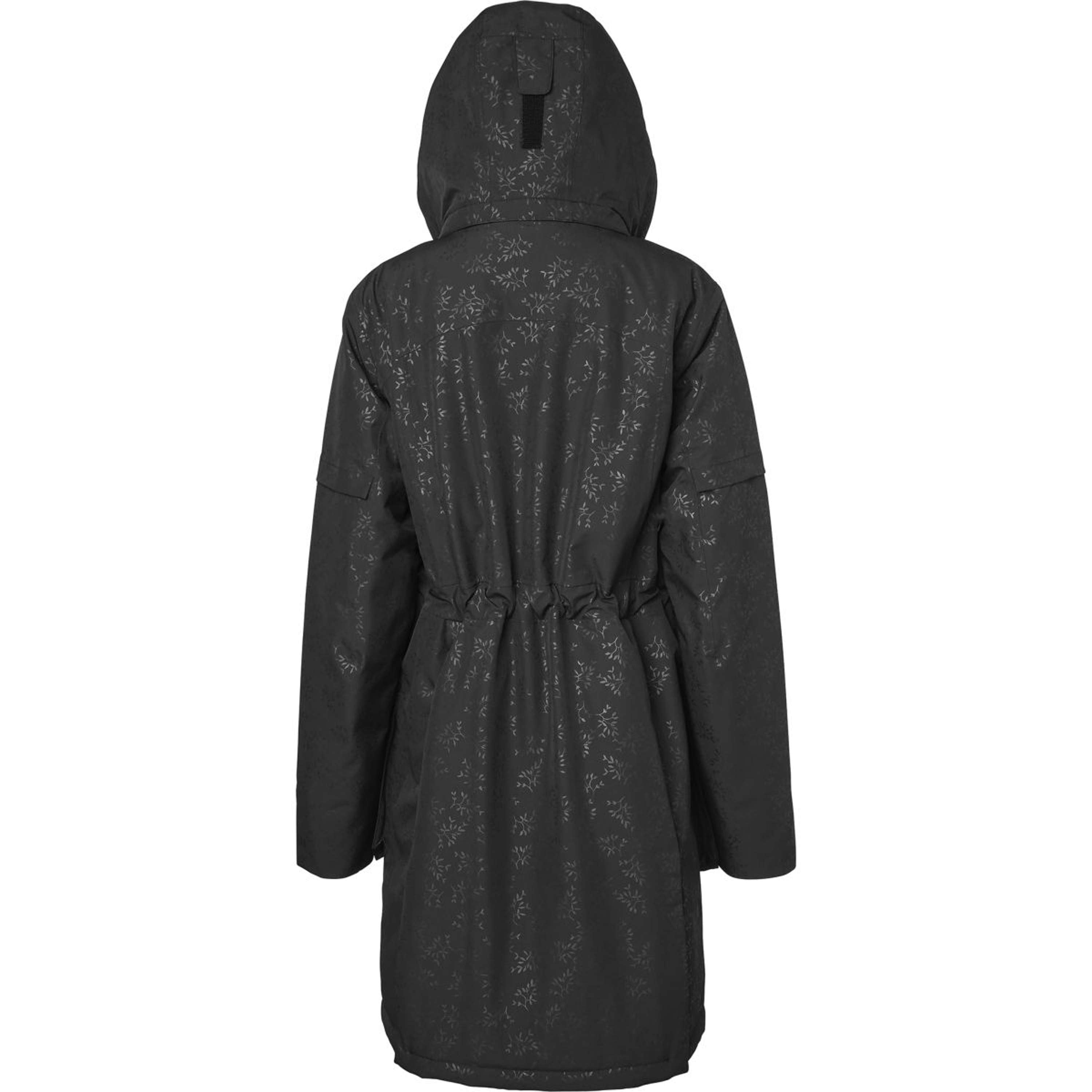 Mountain Horse Long Coat Saga Black Leaf