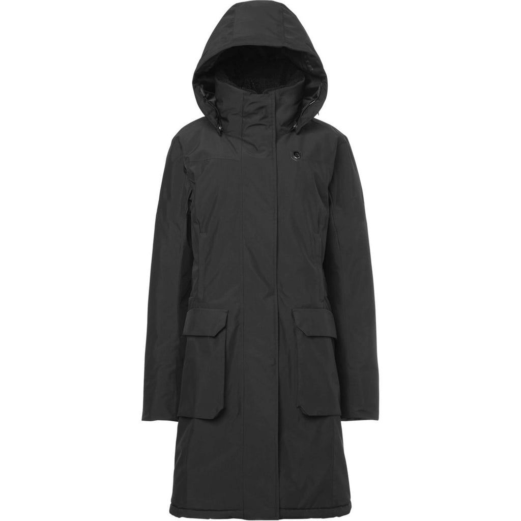 Mountain Horse Long Coat Saga Onyx Black