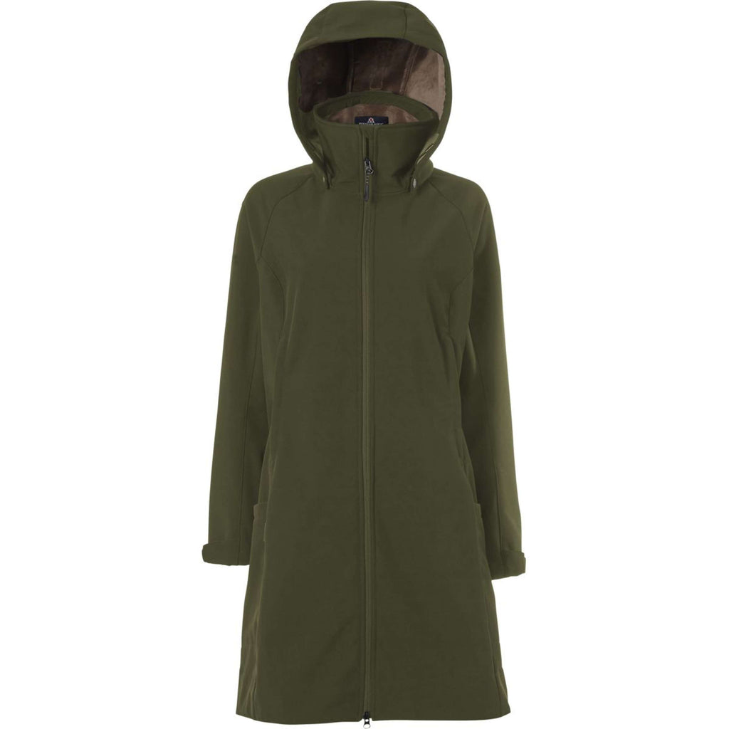 Mountain Horse Jacket Stella Softshell Long Green
