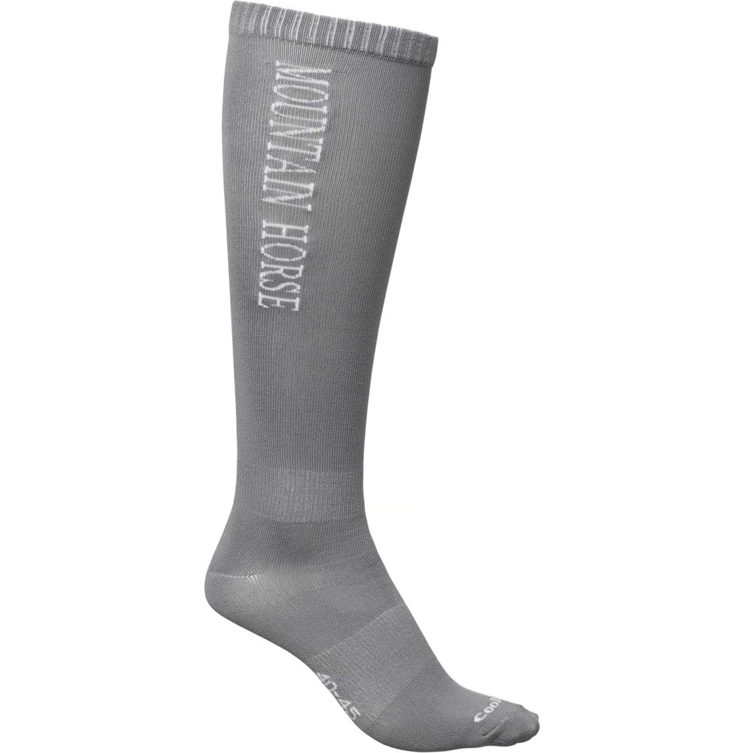 Mountain Horse Socks Team Tech Light Grey