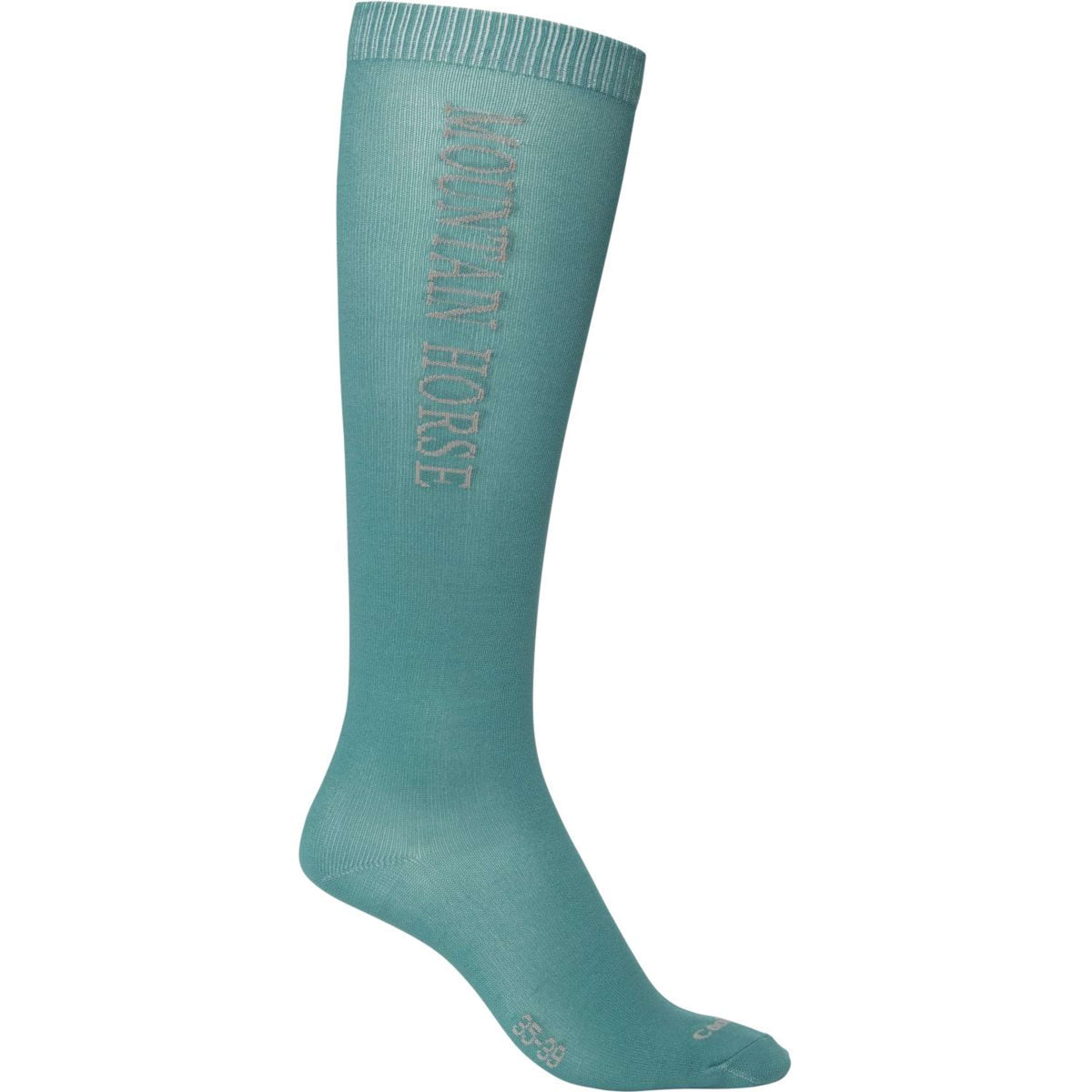 Mountain Horse Socks Team Tech Light Teal Blue