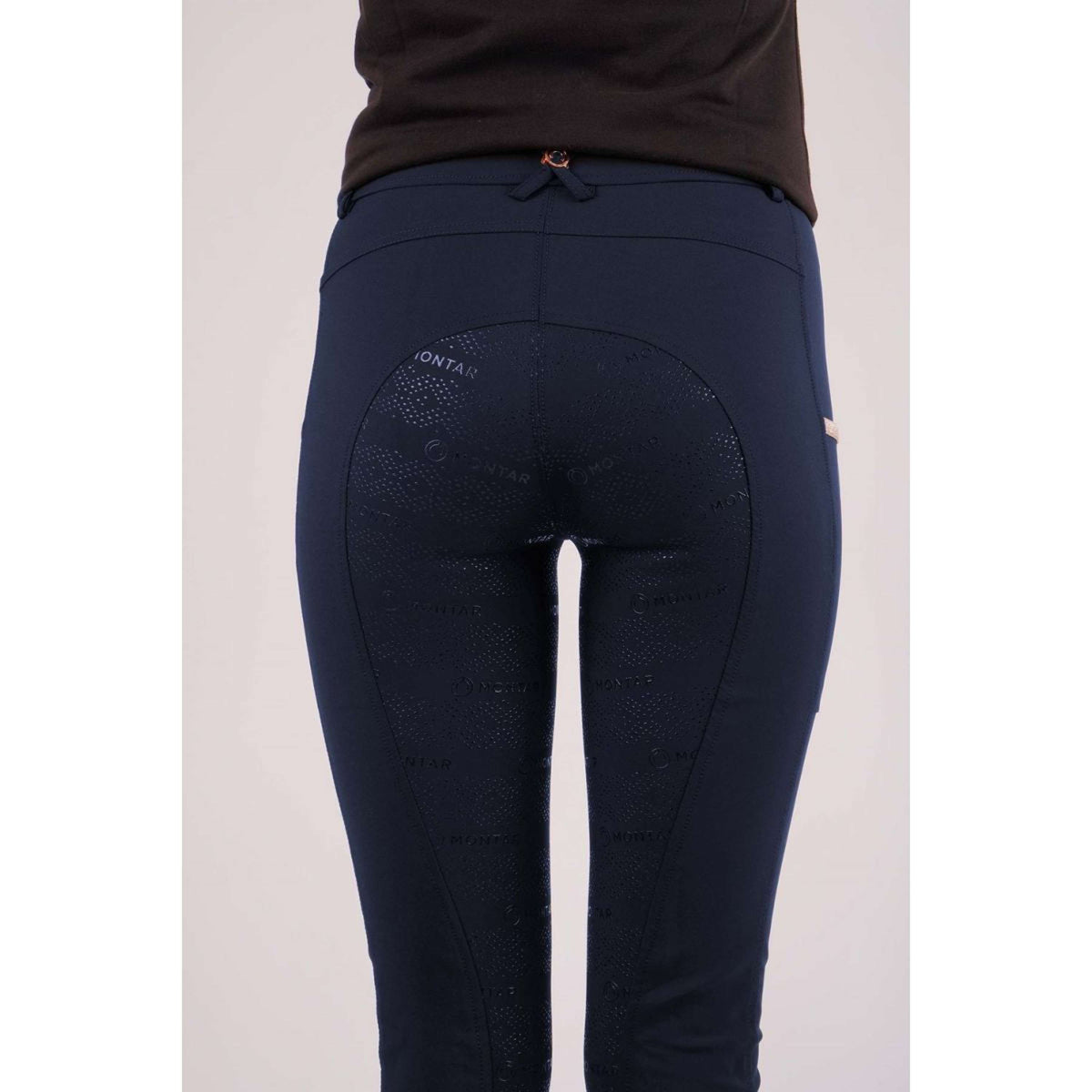 Montar Breeches Millie Rosegold FullGrip Navy