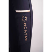 Montar Breeches Millie Rosegold FullGrip Navy