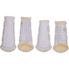 Montar Leg Protectors Tech Leather White