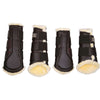 Montar Leg Protectors Tech Leather Brown